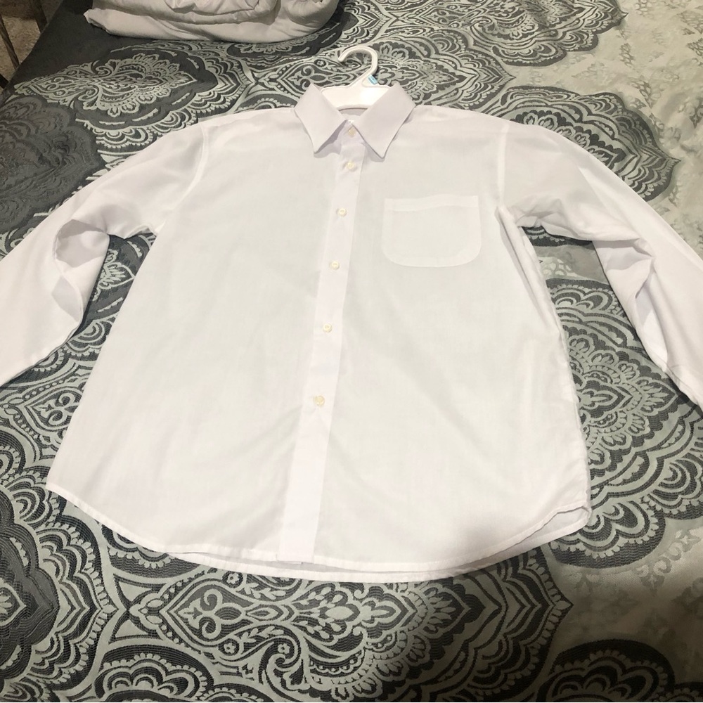 Enrico Rossini Classic White Young Man’s Shirt